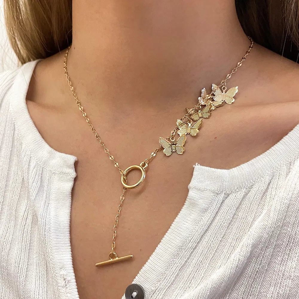 Butterfly Garden Necklace