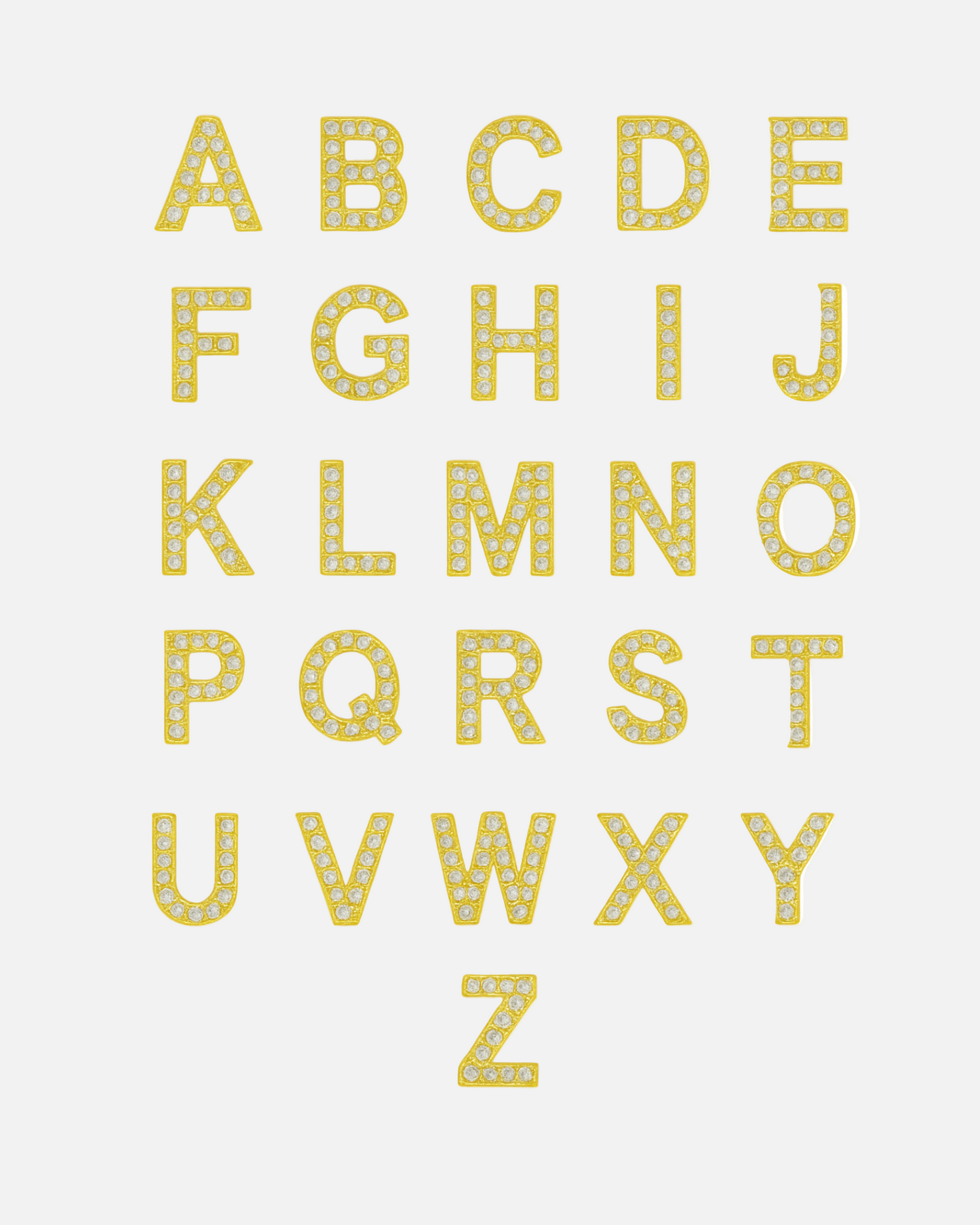 Letter Initial Love Necklace