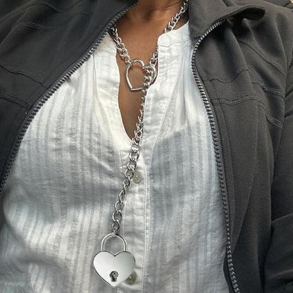 Star Lock Necklace
