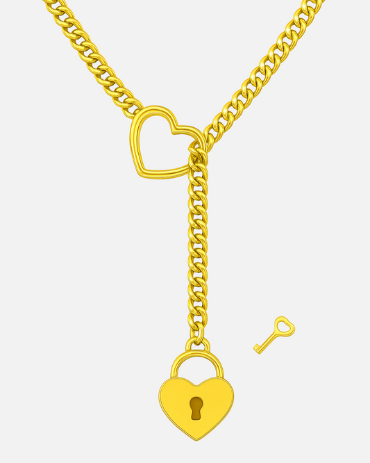 Heart Lock Necklace