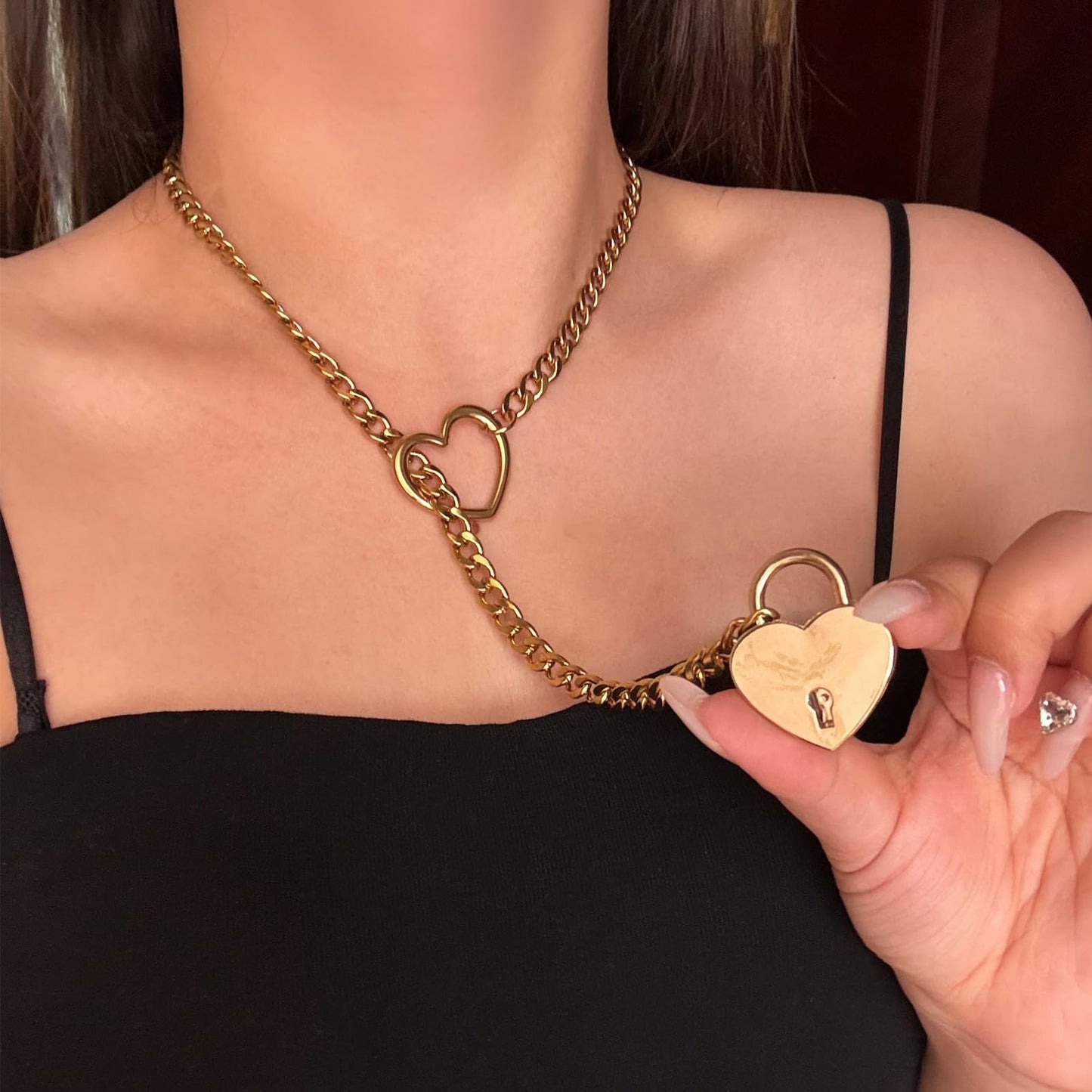 Heart Lock Necklace